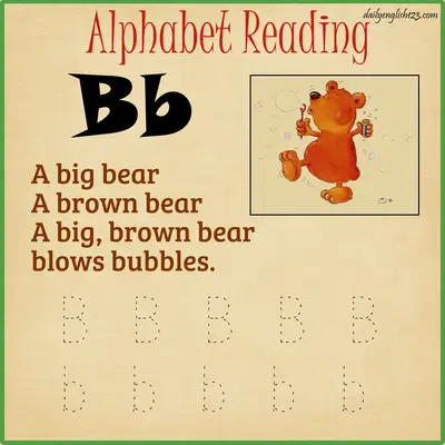 Alphabet reading2